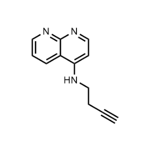 N-3-Butyn-1-yl-1,8-naphthyridin-4-amine|CS-0693803