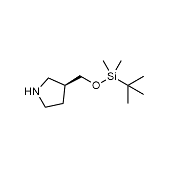 (S)-3-(((tert-Butyldimethylsilyl)oxy)methyl)pyrrolidine|CS-0694224