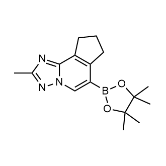 2-Methyl-6-(4,4,5,5-tetramethyl-1,3,2-dioxaborolan-2-yl)-8,9-dihydro-7H-cyclopenta[c][1,2,4]triazolo[1,5-a]pyridine|CS-0694342
