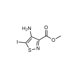 Methyl 4-amino-5-iodoisothiazole-3-carboxylate|CS-0694383