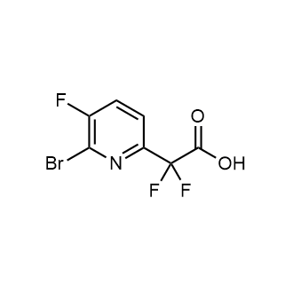 2-(6-Bromo-5-fluoropyridin-2-yl)-2,2-difluoroacetic acid|CS-0694502