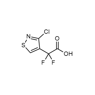 2-(3-Chloroisothiazol-4-yl)-2,2-difluoroacetic acid|CS-0694514