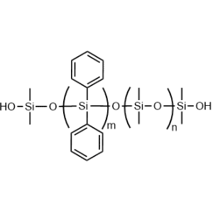 Silanol terminated(14-18% diphenylsiloxane)-dimethylsiloxane copolymer MW:900-1000|CS-0694529