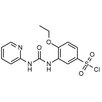 4-Ethoxy-3-(3-(pyridin-2-yl)ureido)benzene-1-sulfonyl chloride|CS-0695284