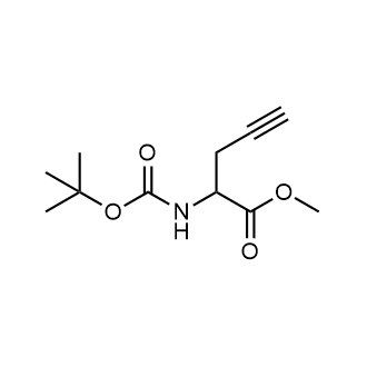Methyl 2-((tert-butoxycarbonyl)amino)pent-4-ynoate|CS-0695379
