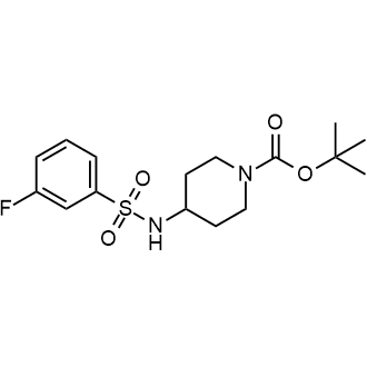 tert-Butyl 4-(3-fluorophenylsulfonamido)piperidine-1-carboxylate|CS-0695424