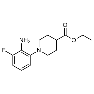 Ethyl 1-(2-amino-3-fluorophenyl)piperidine-4-carboxylate|CS-0695426