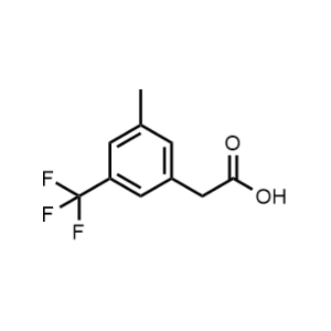 2-(3-Methyl-5-(trifluoromethyl)phenyl)acetic acid|CS-0695736