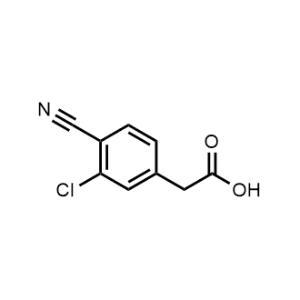 2-(3-Chloro-4-cyanophenyl)acetic acid|CS-0696128