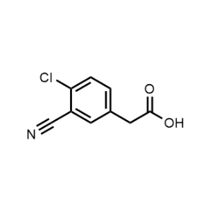 2-(4-Chloro-3-cyanophenyl)acetic acid|CS-0696182