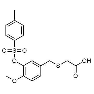 2-(4-Methoxy-3-(tosyloxy)benzylthio)acetic acid|CS-0696695