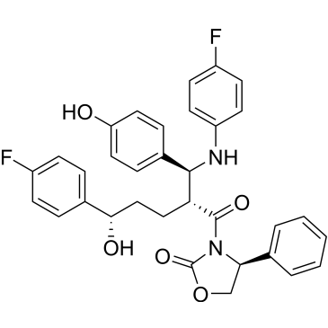 (S)-3-((2R,5S)-5-(4-Fluorophenyl)-2-((S)-((4-fluorophenyl)amino)(4-hydroxyphenyl)methyl)-5-hydroxypentanoyl)-4-phenyloxazolidin-2-one|CS-0696824