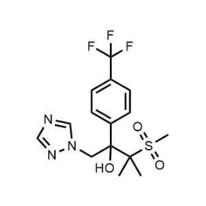 α-[1-Methyl-1-(methylsulfonyl)ethyl]-α-[4-(trifluoromethyl)phenyl]-1H-1,2,4-triazole-1-ethanol|CS-0697076