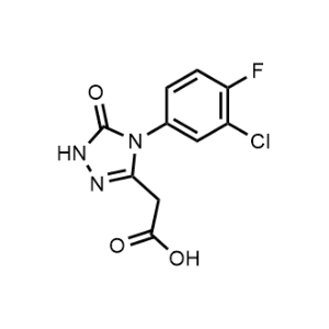 2-(4-(3-Chloro-4-fluorophenyl)-5-oxo-4,5-dihydro-1H-1,2,4-triazol-3-yl)acetic acid|CS-0697115