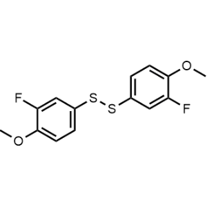 1,2-Bis(3-fluoro-4-methoxyphenyl)disulfane|CS-0697233