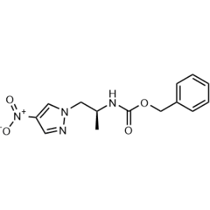 Benzyl (S)-(1-(4-nitro-1H-pyrazol-1-yl)propan-2-yl)carbamate|CS-0697305