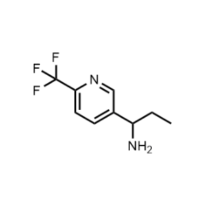 1-(6-(Trifluoromethyl)pyridin-3-yl)propan-1-amine|CS-0697412