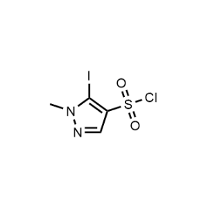 5-Iodo-1-methyl-1H-pyrazole-4-sulfonyl chloride|CS-0697496