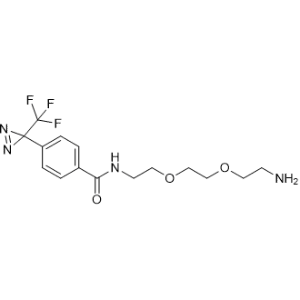 N-(2-(2-(2-Aminoethoxy)ethoxy)ethyl)-4-(3-(trifluoromethyl)-3H-diazirin-3-yl)benzamide|CS-0697962