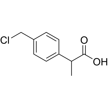 2-(4-(Chloromethyl)phenyl)propanoic acid|CS-0698168