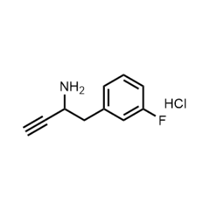 1-(3-Fluorophenyl)but-3-yn-2-amine hydrochloride|CS-0698497