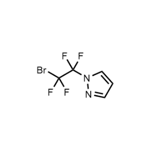 1-(2-Bromo-1,1,2,2-tetrafluoroethyl)-1H-pyrazole|CS-0698528