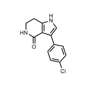3-(4-Chlorophenyl)-6,7-dihydro-1H-pyrrolo[3,2-c]pyridin-4(5H)-one|CS-0698665