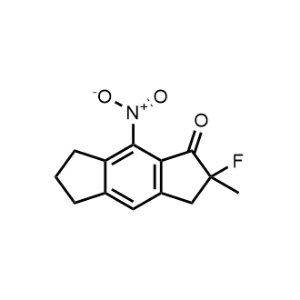 2-Fluoro-2-methyl-8-nitro-3,5,6,7-tetrahydro-s-indacen-1(2H)-one|CS-0699050