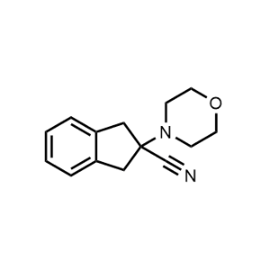 2-Morpholino-2,3-dihydro-1H-indene-2-carbonitrile|CS-0699407