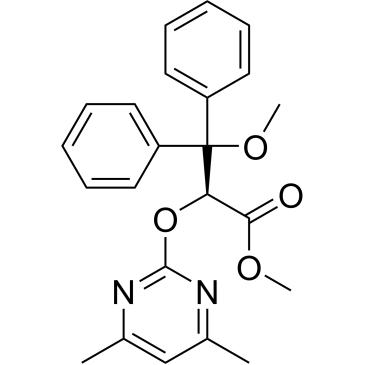 (S)-Methyl 2-((4,6-dimethylpyrimidin-2-yl)oxy)-3-methoxy-3,3-diphenylpropanoate|CS-0699447