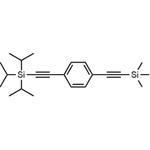 Triisopropyl((4-((trimethylsilyl)ethynyl)phenyl)ethynyl)silane|CS-0699524