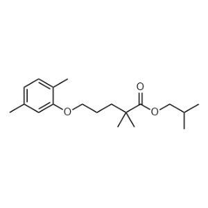 Isobutyl 5-(2,5-dimethylphenoxy)-2,2-dimethylpentanoate|CS-0699635