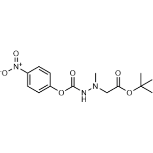 4-Nitrophenyl 2-(2-(tert-butoxy)-2-oxoethyl)-2-methylhydrazinecarboxylate|CS-0699723