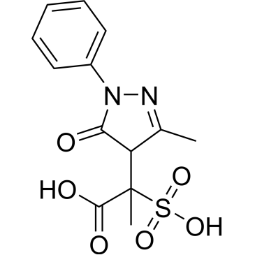 4,5-Dihydro-α,3-dimethyl-5-oxo-1-phenyl-α-sulfo-1H-pyrazole-4-acetic acid|CS-0699777