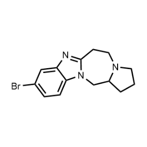 9-Bromo-2,3,5,6,13,13a-hexahydro-1H-benzo[4,5]imidazo[1,2-d]pyrrolo[1,2-a][1,4]diazepine|CS-0699790