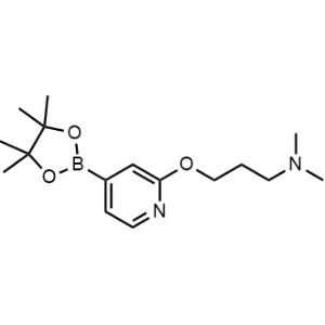 N,N-Dimethyl-3-((4-(4,4,5,5-tetramethyl-1,3,2-dioxaborolan-2-yl)pyridin-2-yl)oxy)propan-1-amine|CS-0699818
