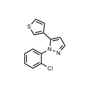 1-(2-Chlorophenyl)-5-(thiophen-3-yl)-1H-pyrazole|CS-0699852