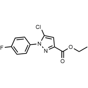 Ethyl 5-chloro-1-(4-fluorophenyl)-1H-pyrazole-3-carboxylate|CS-0699920