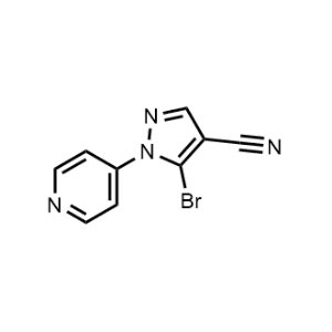 5-Bromo-1-(pyridin-4-yl)-1H-pyrazole-4-carbonitrile|CS-0699931