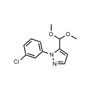1-(3-Chlorophenyl)-5-(dimethoxymethyl)-1H-pyrazole|CS-0699940
