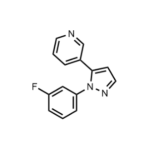 3-(1-(3-Fluorophenyl)-1H-pyrazol-5-yl)pyridine|CS-0700016