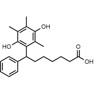 7-(2,5-Dihydroxy-3,4,6-trimethylphenyl)-7-phenylheptanoic acid|CS-0700089