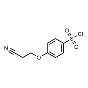 4-(2-Cyanoethoxy)benzene-1-sulfonyl chloride|CS-0700759