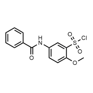5-Benzamido-2-methoxybenzene-1-sulfonyl chloride|CS-0700952