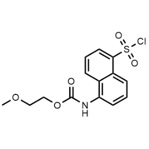 2-Methoxyethyl (5-(chlorosulfonyl)naphthalen-1-yl)carbamate|CS-0700959