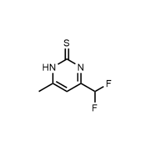 4-(Difluoromethyl)-6-methylpyrimidine-2-thiol|CS-0701283