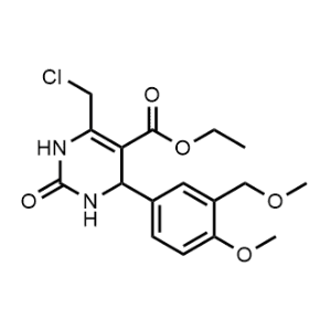 Ethyl 6-(chloromethyl)-4-(4-methoxy-3-(methoxymethyl)phenyl)-2-oxo-1,2,3,4-tetrahydropyrimidine-5-carboxylate|CS-0701324