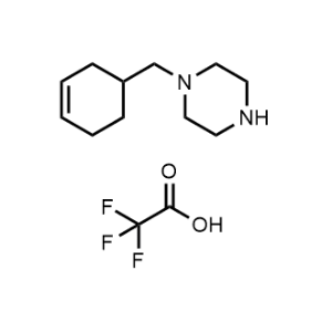 1-(Cyclohex-3-en-1-ylmethyl)piperazine 2,2,2-trifluoroacetate|CS-0701416