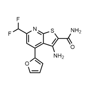 3-Amino-6-(difluoromethyl)-4-(furan-2-yl)thieno[2,3-b]pyridine-2-carboxamide|CS-0701479