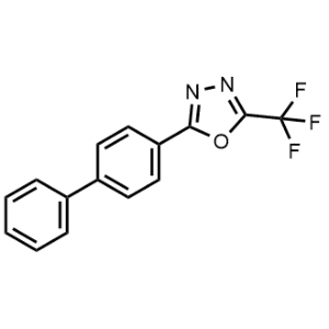 2-([1,1'-Biphenyl]-4-yl)-5-(trifluoromethyl)-1,3,4-oxadiazole|CS-0701553